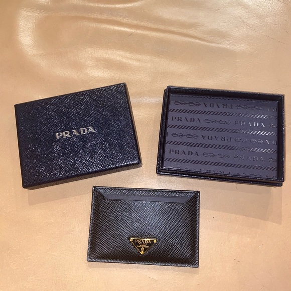 Prada Accessories - NWOT Prada Leather Card Holder